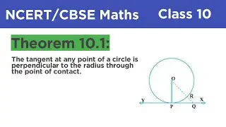 Theorem 10.1 for class 10