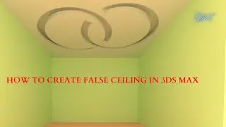 False Ceiling Design in 3ds Max | 3ds Max Tutorial | Tamil | SMT