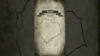 Geseke Stadt map gezeichnet 