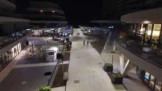 Radisson Blu Resort Świnoujście Nocą 4K z Drona Phantom 4