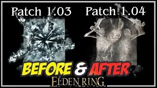 Explosive Ghostflame - Tibia’s Summon - Patch 1.04 vs 1.03 - Elden Ring