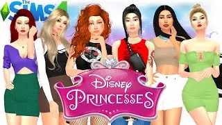 SIMS 4 | CAS | DISNEY HEROINES (Part 2)
