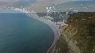 Октябрь.Новомихайловское.Море.