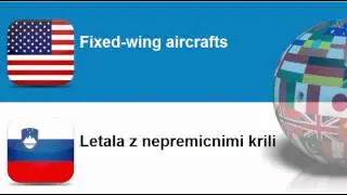 Learn Slovenian = Topic = Aircraft and spacecraft