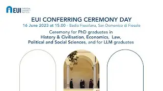Ceremony for PhD and LLM graduates