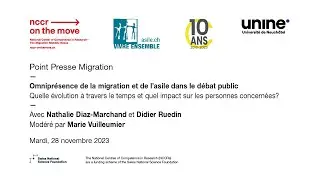 Point presse migration - Omniprésence de la migration et de l’asile dans le débat public