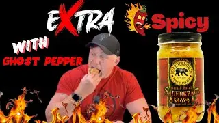 GHOST PEPPER *Extra Spicy* Sauerkraut from Bear River Bottling Company. SAVAGE CABBAGE!
