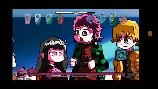 FNF Demon Slayer Version + Minus Unlabeled Anime Mod Android