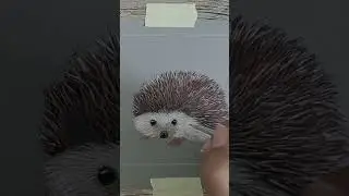 Painting satisfying reflections in eyes and nose