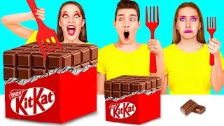 Big, Medium and Small Plate Challenge | Epic Food Battle by DaGaDa Challenge