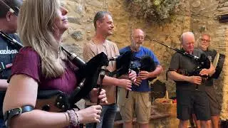 Scottish music at the Quattro Archi in BARGA