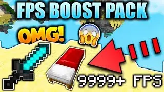 Bedwars FPS Boost PvP Texture Pack No Lag Smooth Resource Pack 1.8 1.9 1.10 1.11 1.12 1.13