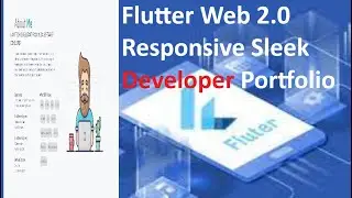 Flutter Web: Create A Responsive Sleek Developer Portfolio- Speed Code