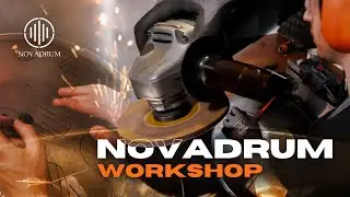 Steel tongue drum making | NovaDrum workshop 2024