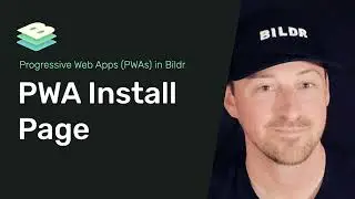 PWAs in Bildr: Install Page (2/3)