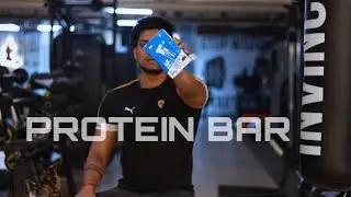 MuscleBlaze 20g Protein Bar, Cookies & Cream, Protein Blend, Fibre Protein Snacks || JATIN SINGH