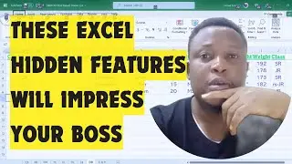 Uncovering 5 Hidden Features of Excel Some Data Analysis Probably Don't Know #finance #excel #data