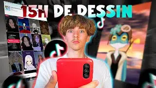 Je dessine une trend tiktok d'animation !