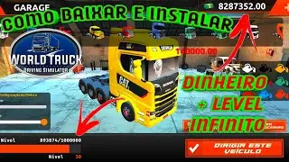 WORLD TRUCK DRIVING SIMULATOR V1.142 MOD/DINHEIRO + LEVEL INFINITO]