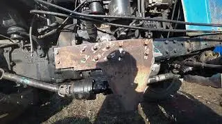 Homemade powerful plow for a tractor. Part 1.