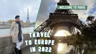 ВЛОГ. Путешествие в Париж 2022. Жизнь студента в Европе