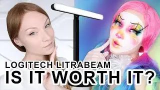 Lighting for Makeup Videos: The Logitech Litra Beam