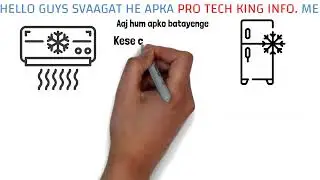 Refrigeration cycle explained in Hindi/Urdu || AC and Refrigerator kese cooling karte he