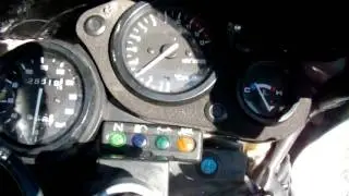 Honda NSR 125 z tłumikiem od GS500