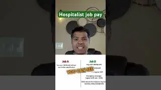 Hospitalist job pay 