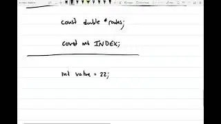 101 - Constant pointers in c++