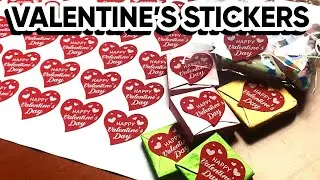 Red Velvet Labels Printer for Valentine's
