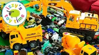Cars  | Take Apart Construction Vehicles, Hot Wheels, and Disney Pixar Cars! Toy Cars Kids