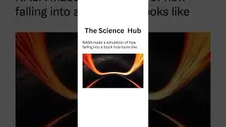 What happens when you fell into the black hole. NASA stimulation #facts #nasa #sciencefacts