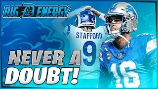 GOFF & STAFFORD DEBATE IS OVER, Detroit Lions vs Los Angeles Rams
