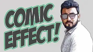 Make Comic Effect on Your Photo in 5 Minutes with Photoshop! | Easy Photoshop Tutorial| 2017 |