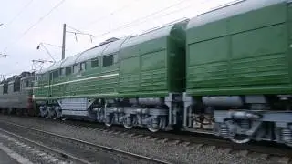 ГЖД ВЛ80С 1536 и 2ТЭ116 496