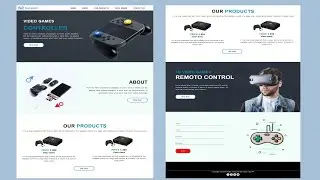 Gamepad Website Project Using HTML CSS (Hindi) Part-5 | Simple Project Create | Satya Gyan A4