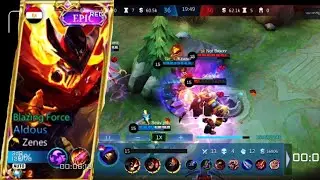 Aldous Electric fist highlights be like