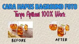 Cara Menghapus Baground Foto Atau Latar Belakang Tanpa Aplikasi |Cepat Dan Mudah| Hanya 1 kali klik
