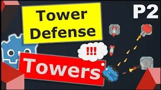 Make a Tower Defense Game in Godot | Part 2 - Towers & Script Inheritance