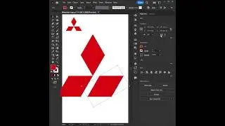 Mitsubishi Logo Recreation in Adobe Illustrator | Short Tutorial