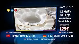 Kütahya Porselen €129'ya Kapıda Öde!