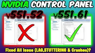 Nvidia Control Panel New update 551.61 | BEST SETTINGS FOR GAMING 2024!