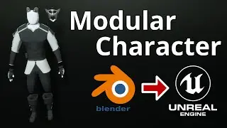 Modular Character - Blender to Unreal Engine 5