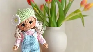 Процесс создания куколки🧶