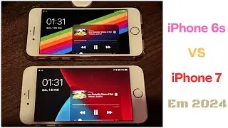 iPhone 6s VS iPhone 7 em 2024!!! Vale a Pena???