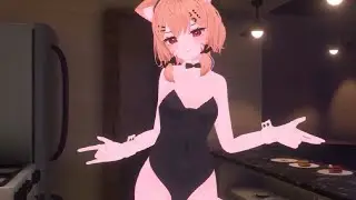 SquChan's bunny outfit