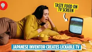 Japan invents lickable TV|Knowledge Station|#shorts#facts