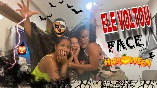 O FACE DO HALLOWEEN APARECEU PRA MIM