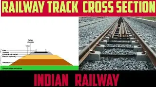 Railway Track Cross Section | Railway Track design | Indian Railways | By Engineering GURU |Er.Ankit